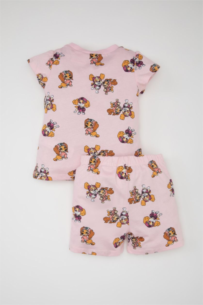 Baby Girl Light Pink Baby Girl Paw Patrol Cotton 2 Piece Pajama Set