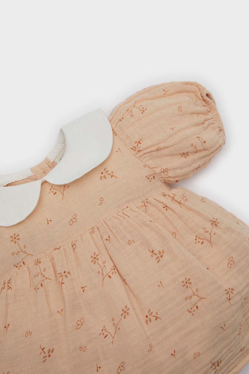 BÉBÉ FILLE Beige Combinaison fleurie pour bébé fille