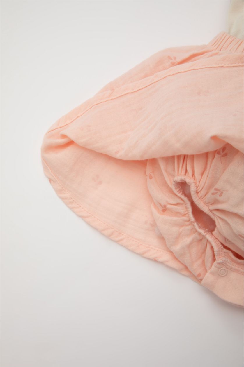 Малыши девочки Светло-розовый Комплект из 2-х вещей с принтом для малышей девочек