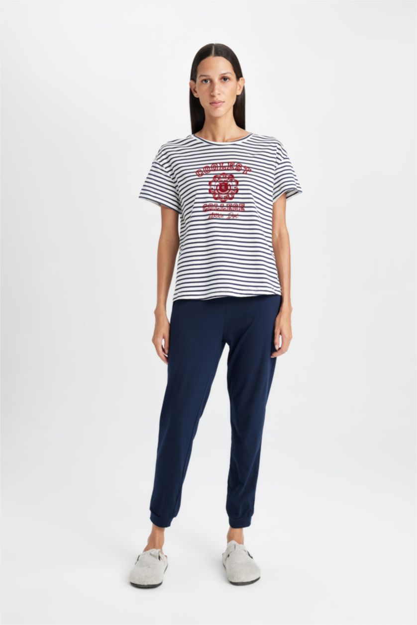 FEMME Marin Ensemble Pyjama imprimé