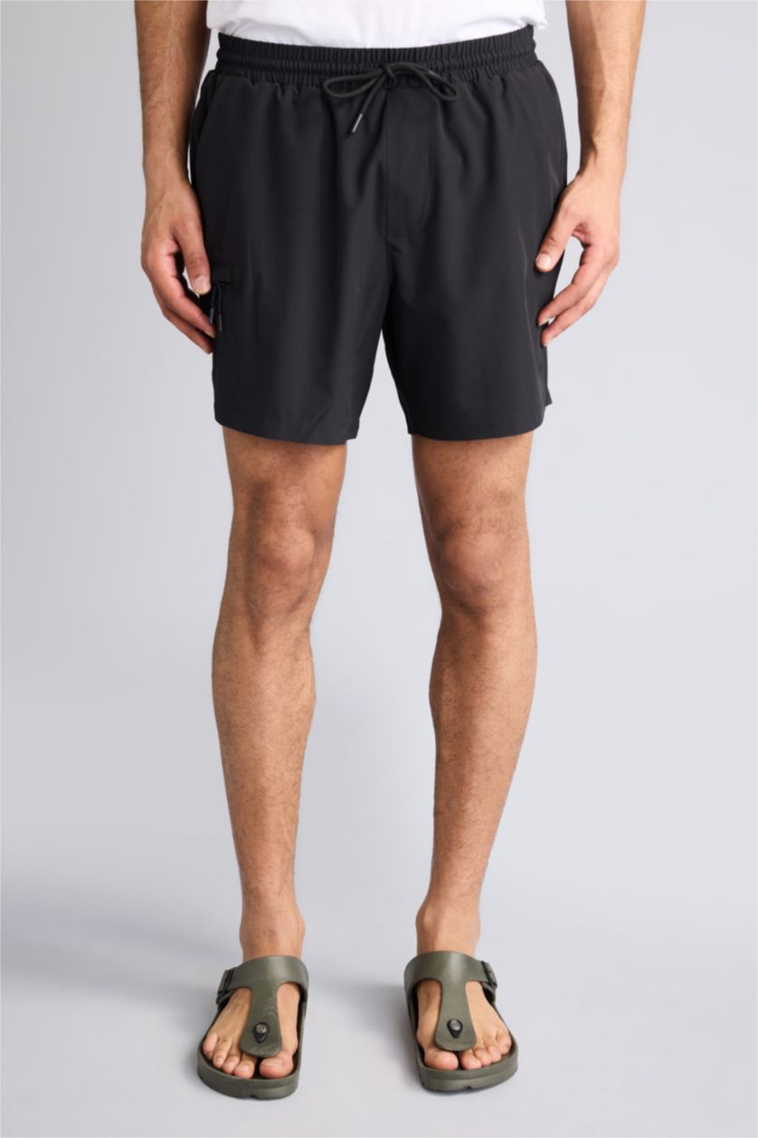 HOMME Noir Short de bain court de DeFactoFit