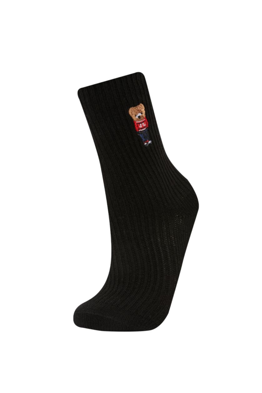 Әйелдерге қара Әйелдерге жануар 2 қысқы шұлықтар