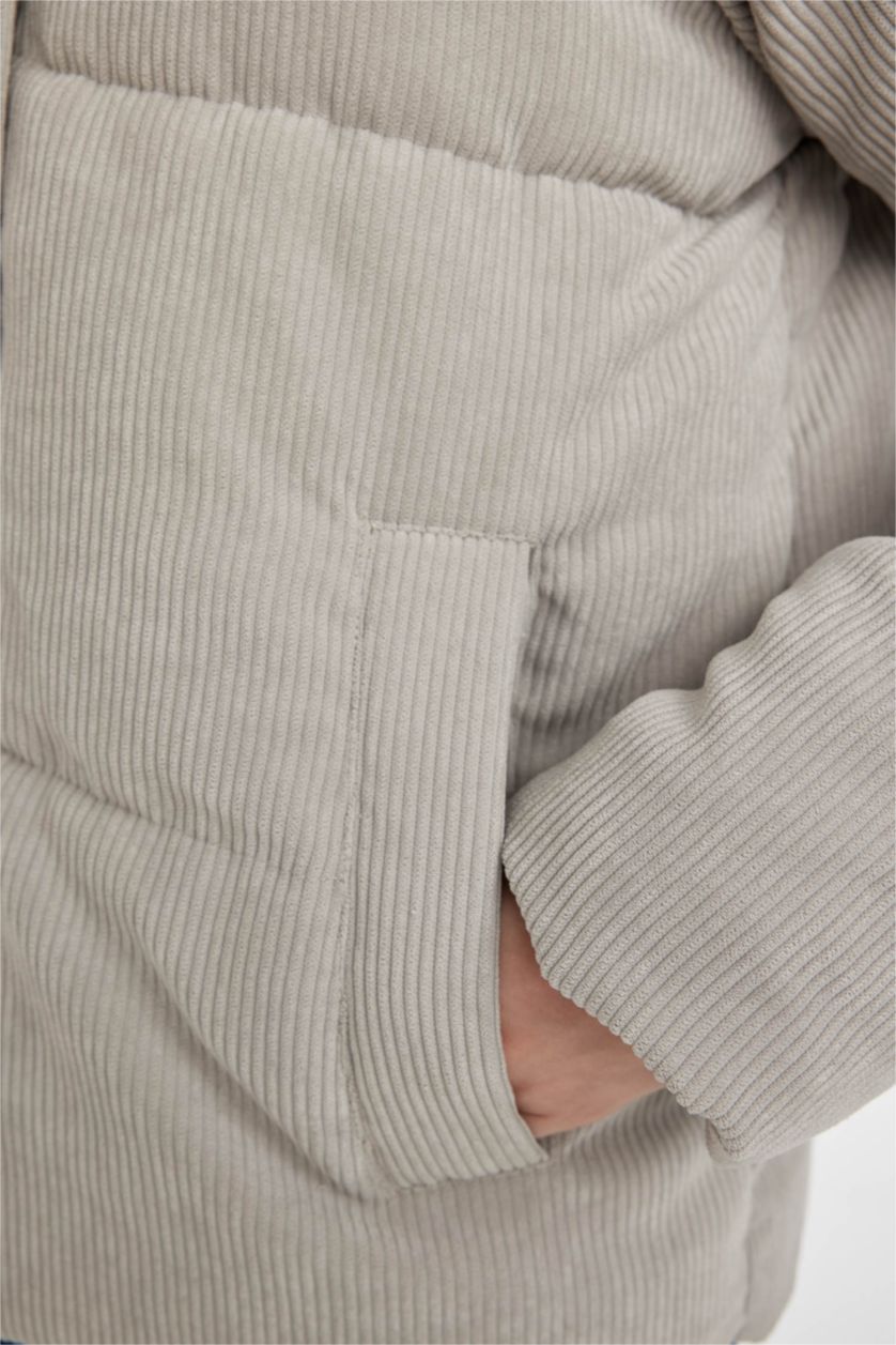 Women Mint Puffer Jacket