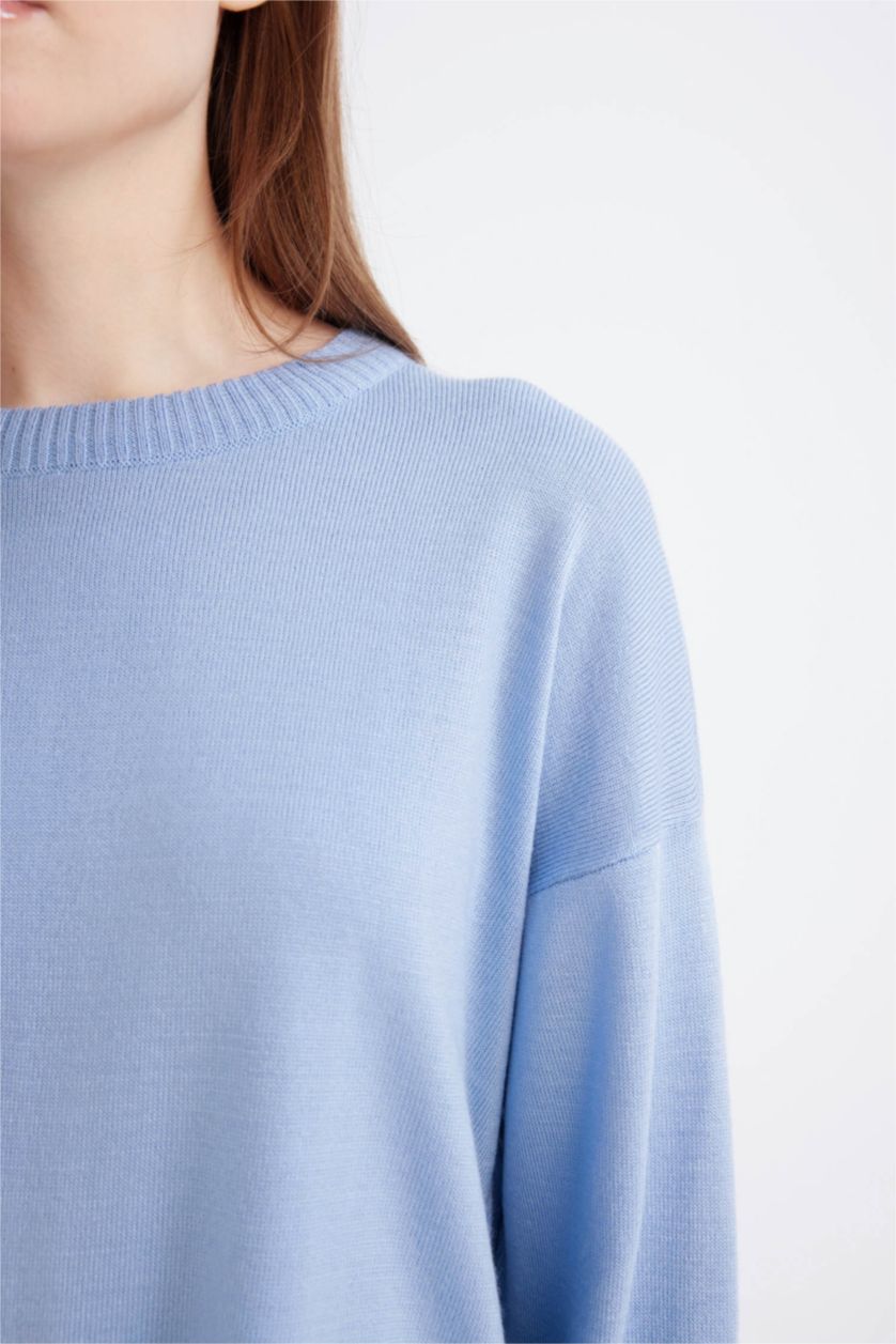 WOMAN Blue Regular Fit Tunic