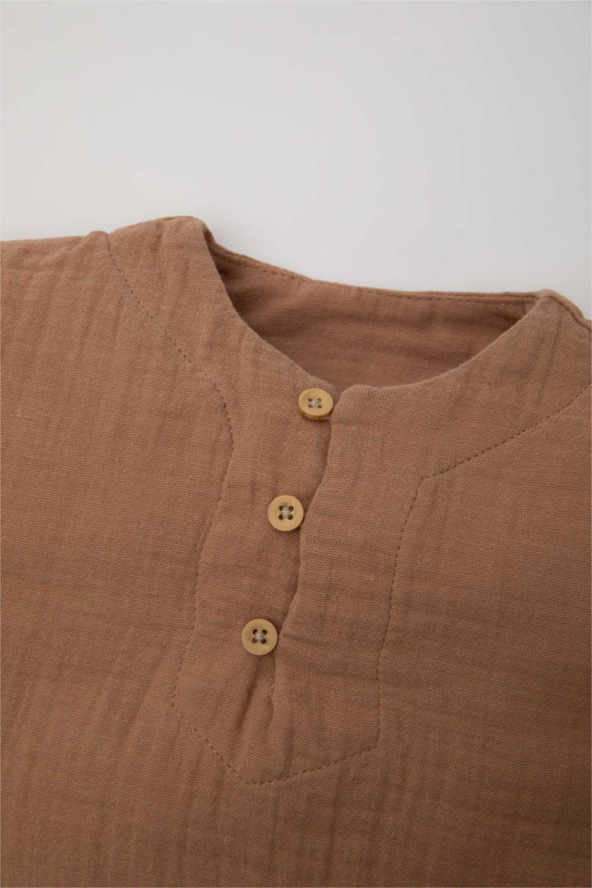 BABY GIRL Vison Baby Boy Muslin Short Sleeve T-Shirt Shorts 2 Piece Set