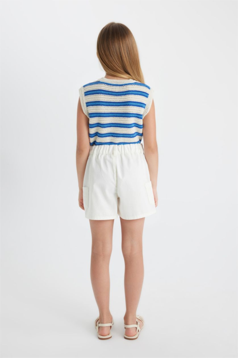 بناتي بيج فاتح شورت بناتي قطن