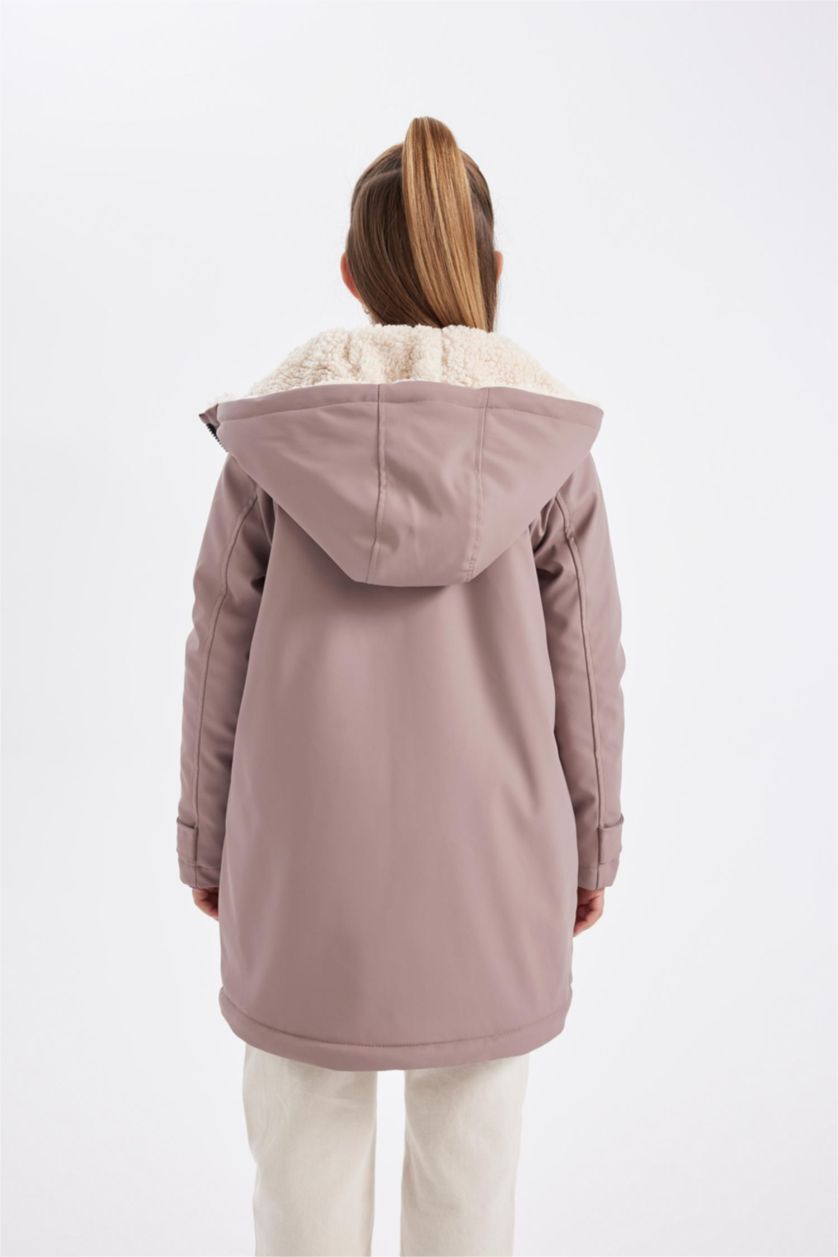 GIRLS & TEENS Rose جاكيت مطر قصة عادية