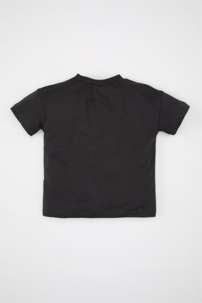 BÉBÉ GARÇON Anthracite Foncé T-Shirt à Manches Courtes Disney Lion King pour Bébé Garçon