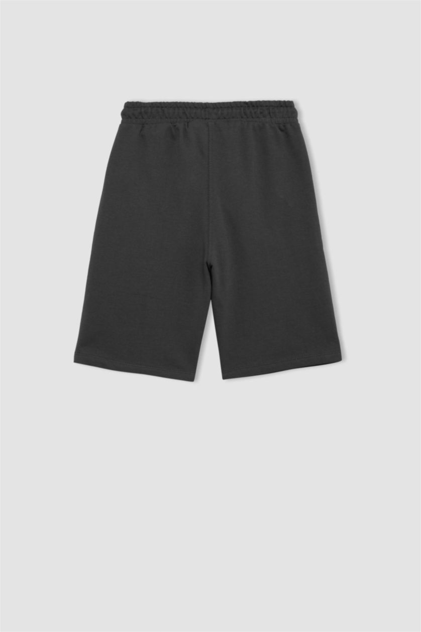 BOYS & TEENS Grey Boy NBA Wordmark Shorts