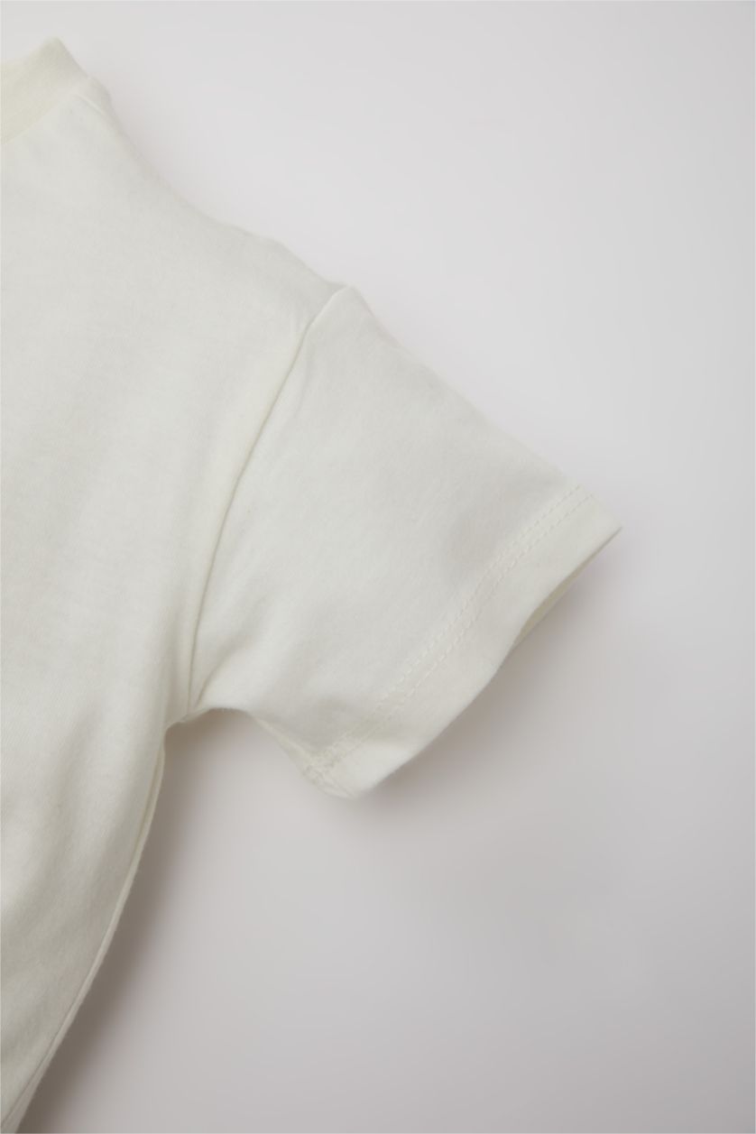 Малыши девочки Бежевый Комплект из 2-х вещей Disney Lilo Stitch для малышей девочек