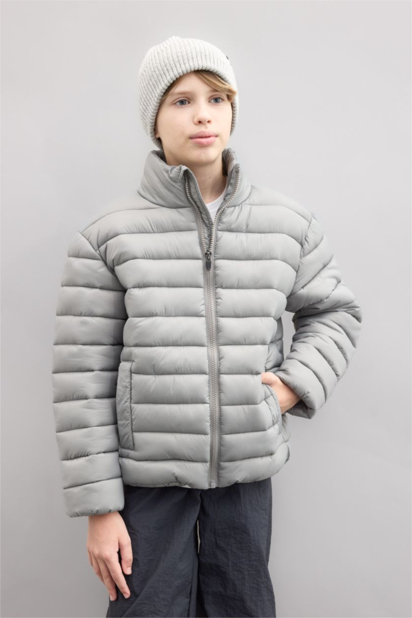 أولاد رمادي قمصلة نفخ ولادي طارد للماء بياخة عالية