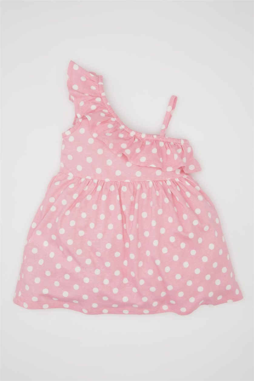 BÉBÉ FILLE Rose Robe à bretelles Disney Mickey & Minnie pour Bébé Fille