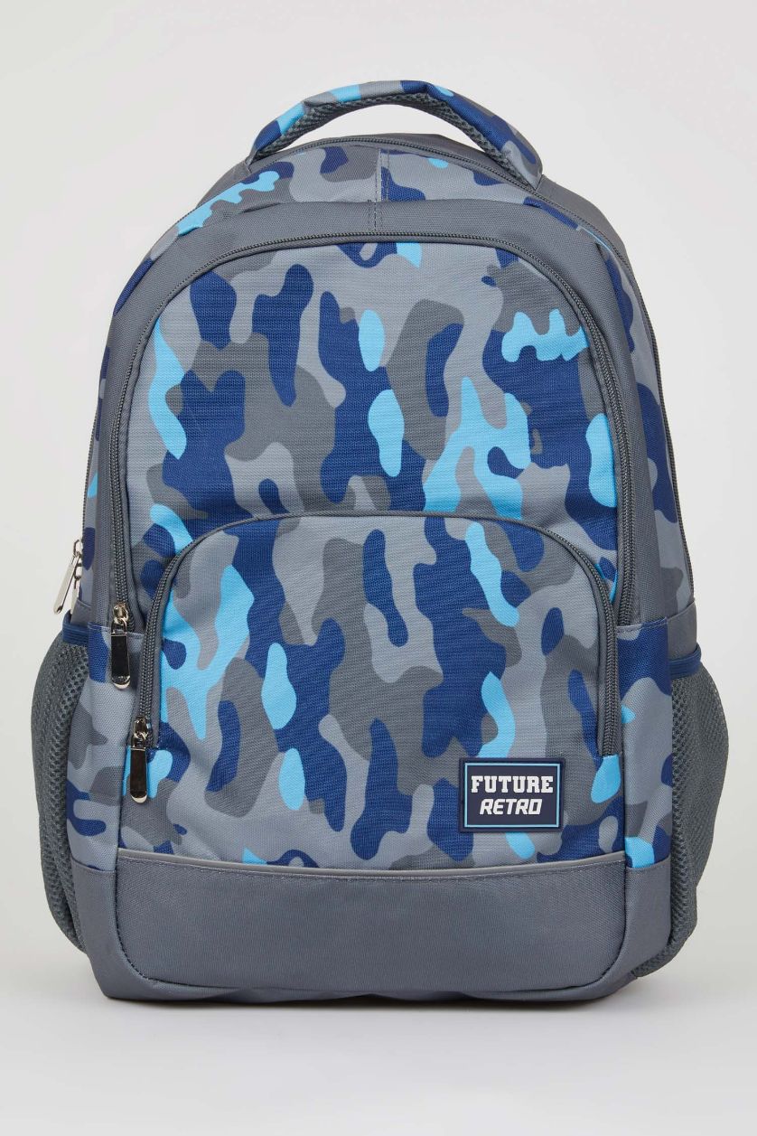 أولاد رمادي جنطة ظهر ولادي أوكسفورد