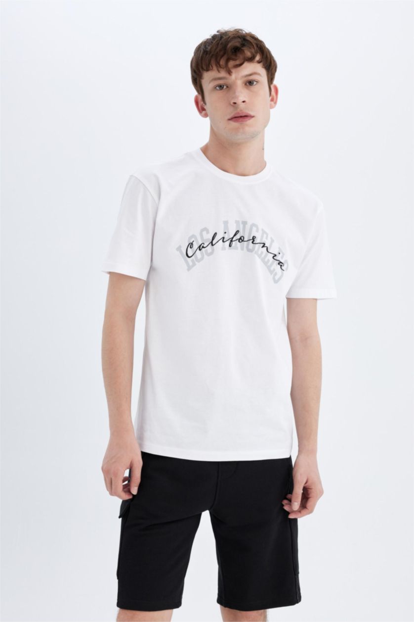 رجال أسود شورت قصة عادية بجيب