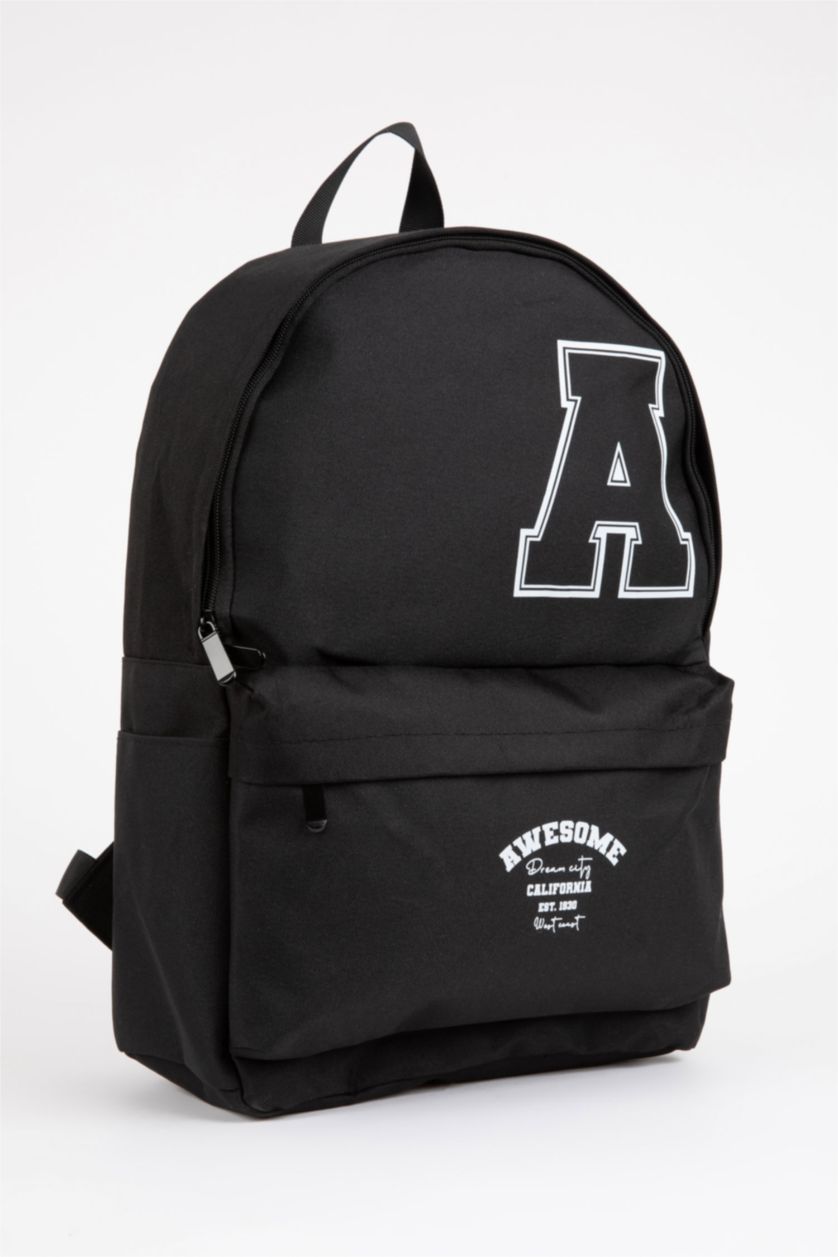 Kız Çocuk - Genç Kız Siyah Unisex Okul Sırt Çantası