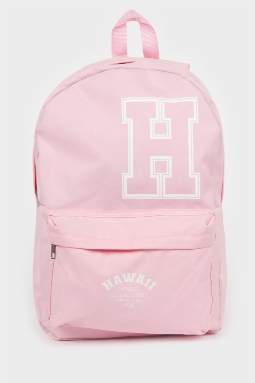 Kız Çocuk - Genç Kız Pembe Kadın Okul Sırt Çantası