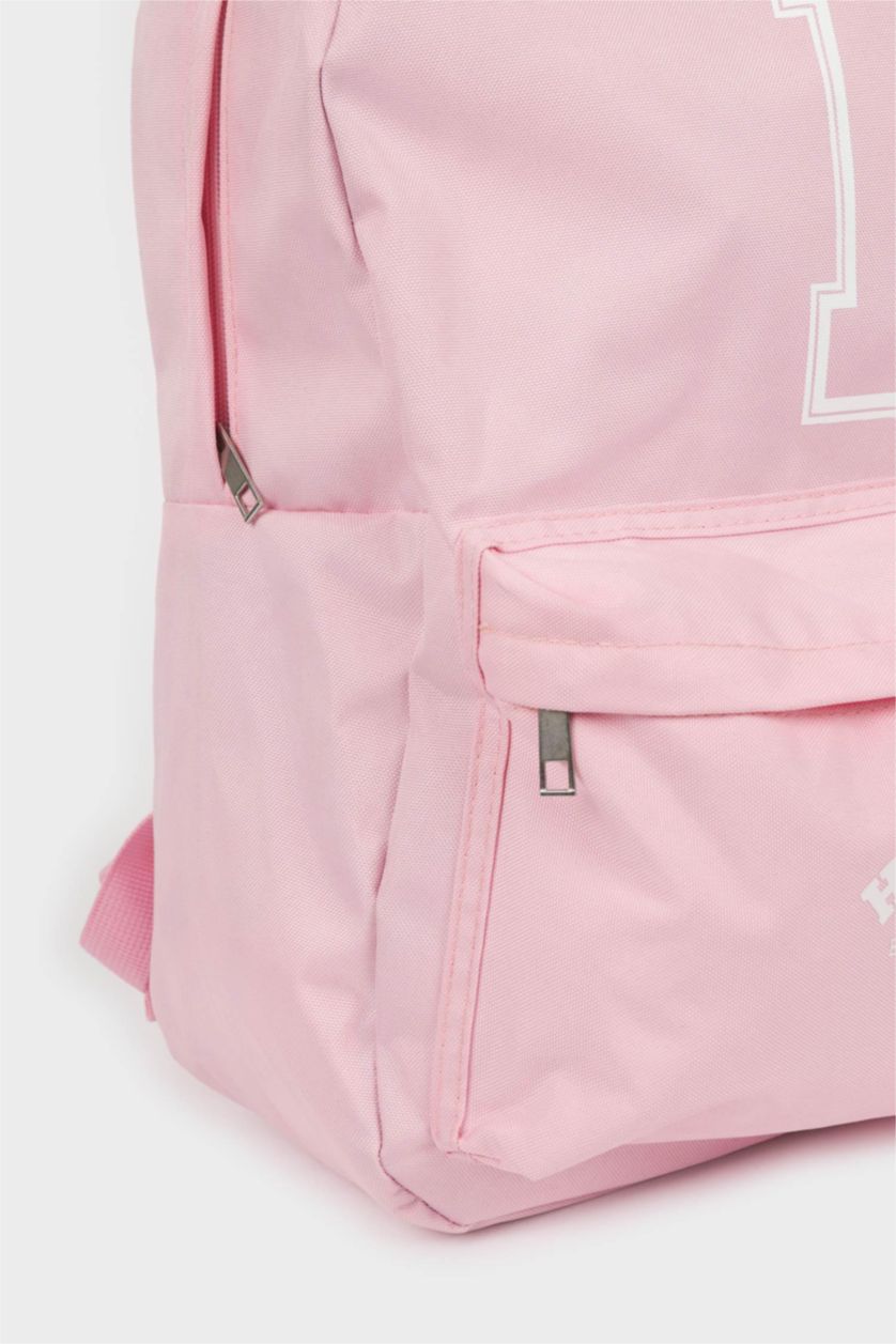 Kız Çocuk - Genç Kız Pembe Kadın Okul Sırt Çantası