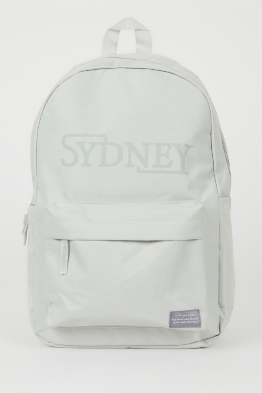 Kız Çocuk - Genç Kız Gri Unisex Okul Çantası