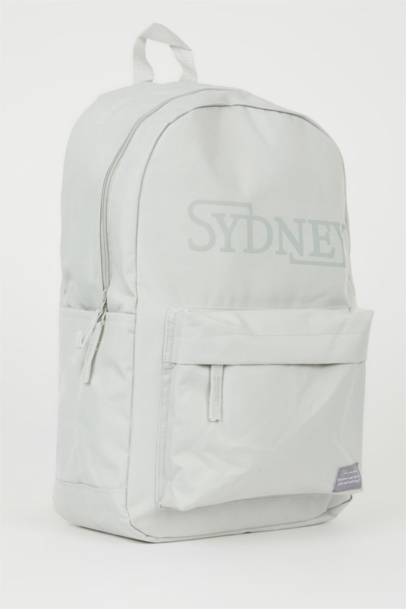 Kız Çocuk - Genç Kız Gri Unisex Okul Çantası