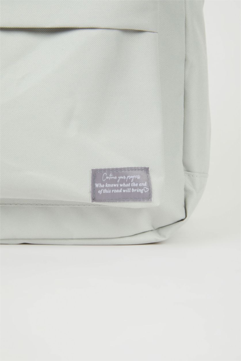 Kız Çocuk - Genç Kız Gri Unisex Okul Çantası