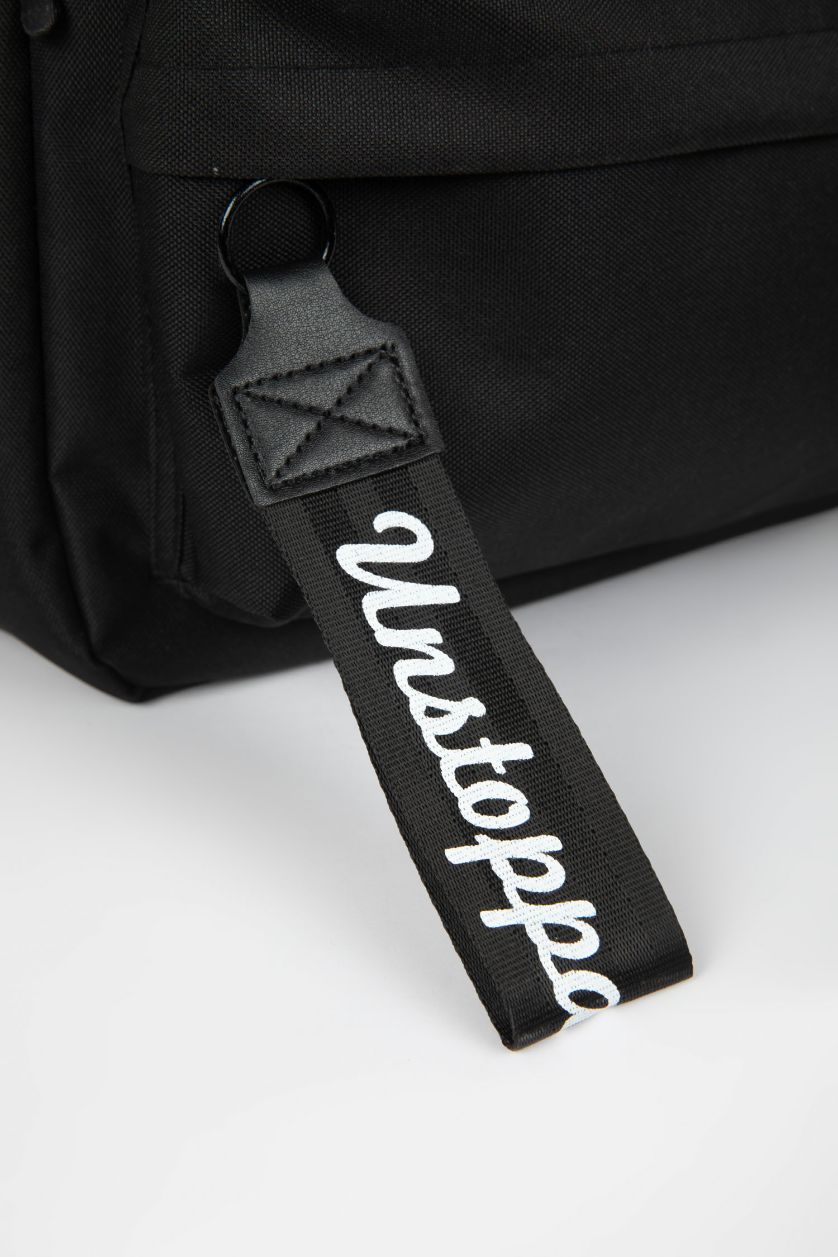 Woman Black Unisex Backpack