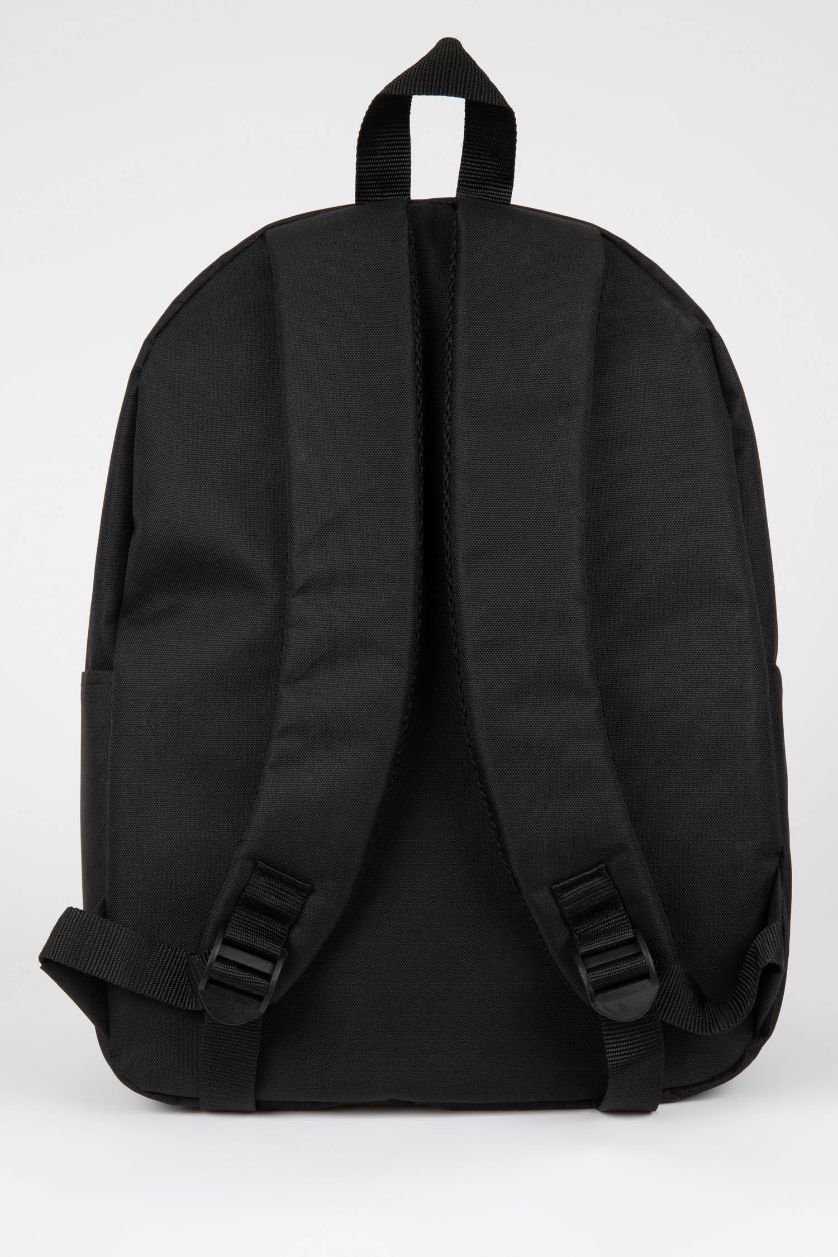 Woman Black Unisex Backpack