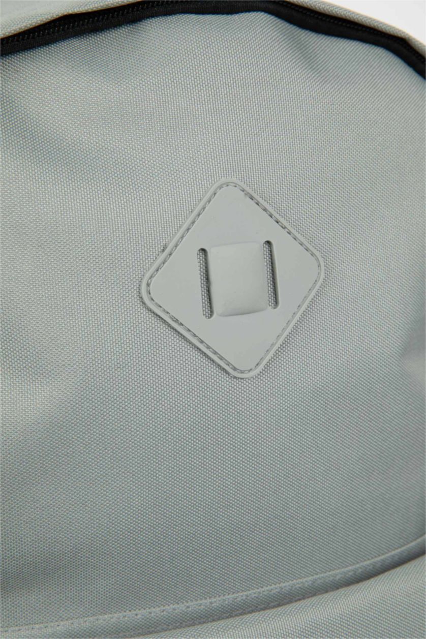 Kadın Açık Gri Unisex Okul Sırt Çantası