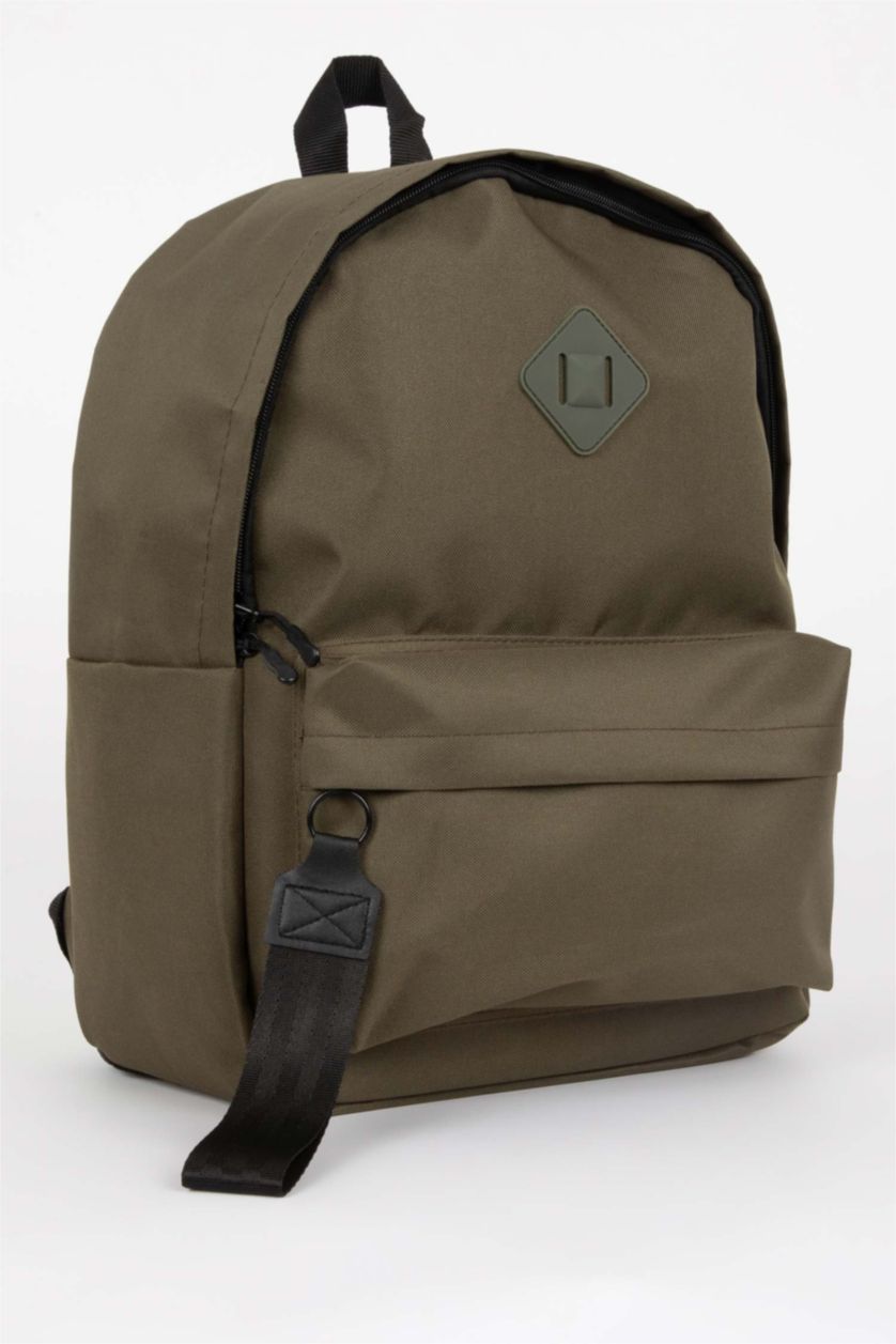 Kadın Haki Unisex Okul Sırt Çantası