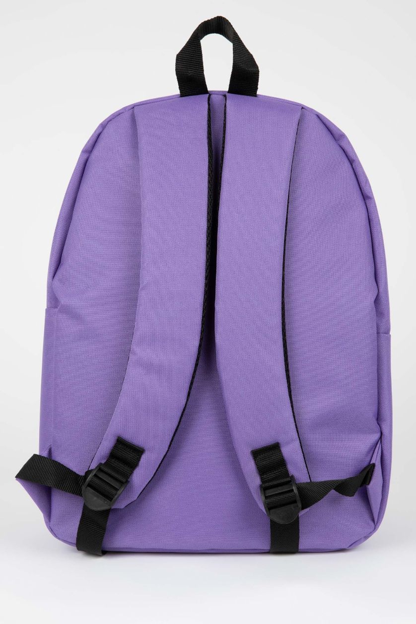 Kadın Mor Unisex Okul Sırt Çantası