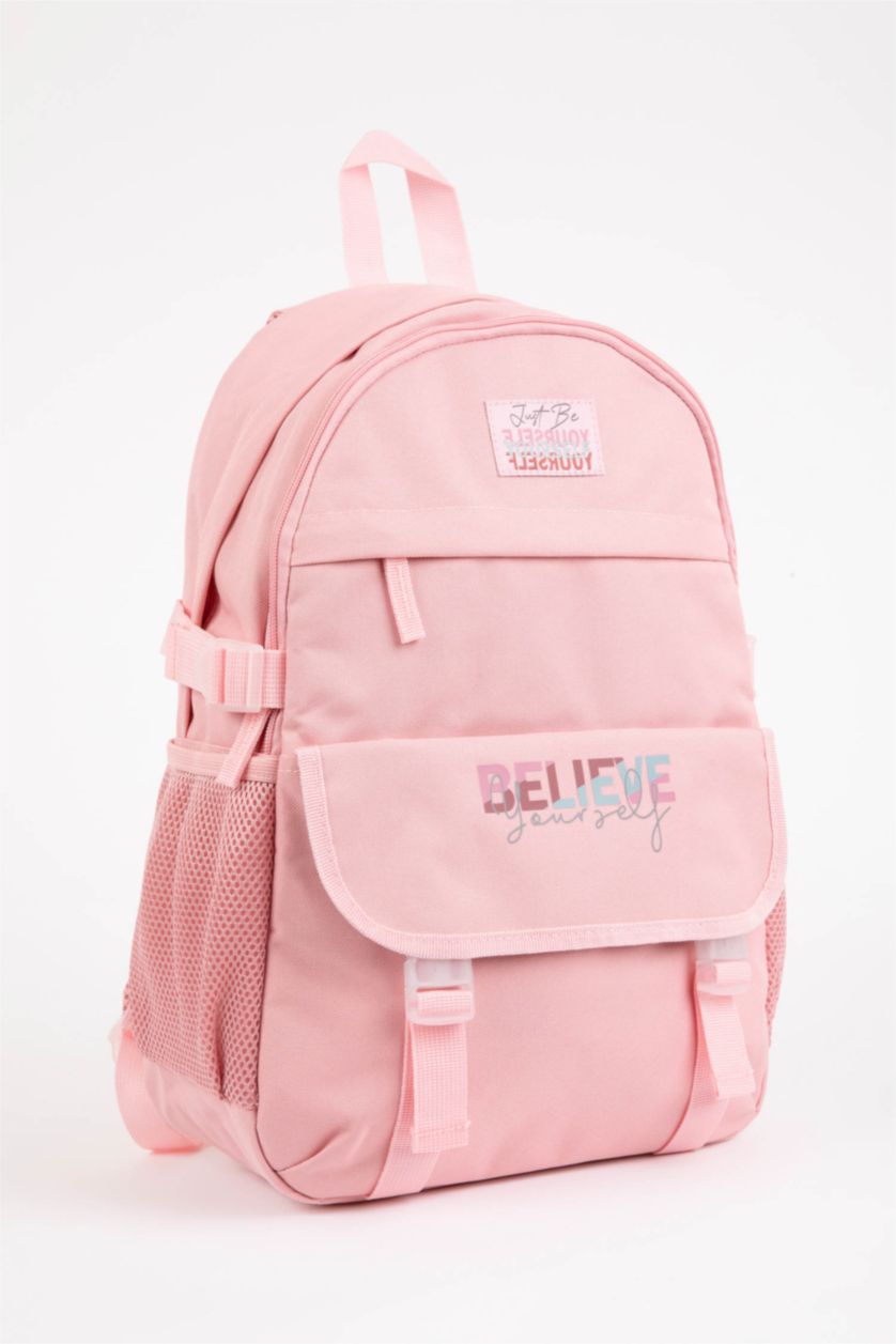 Kız Çocuk - Genç Kız Açık Pembe Kadın Sırt Çantası