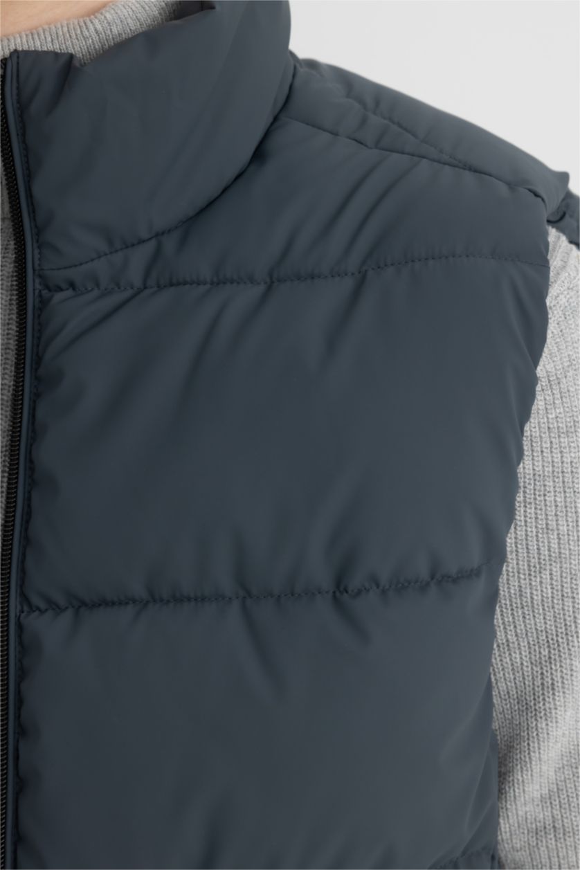 Man Dark Green Vest