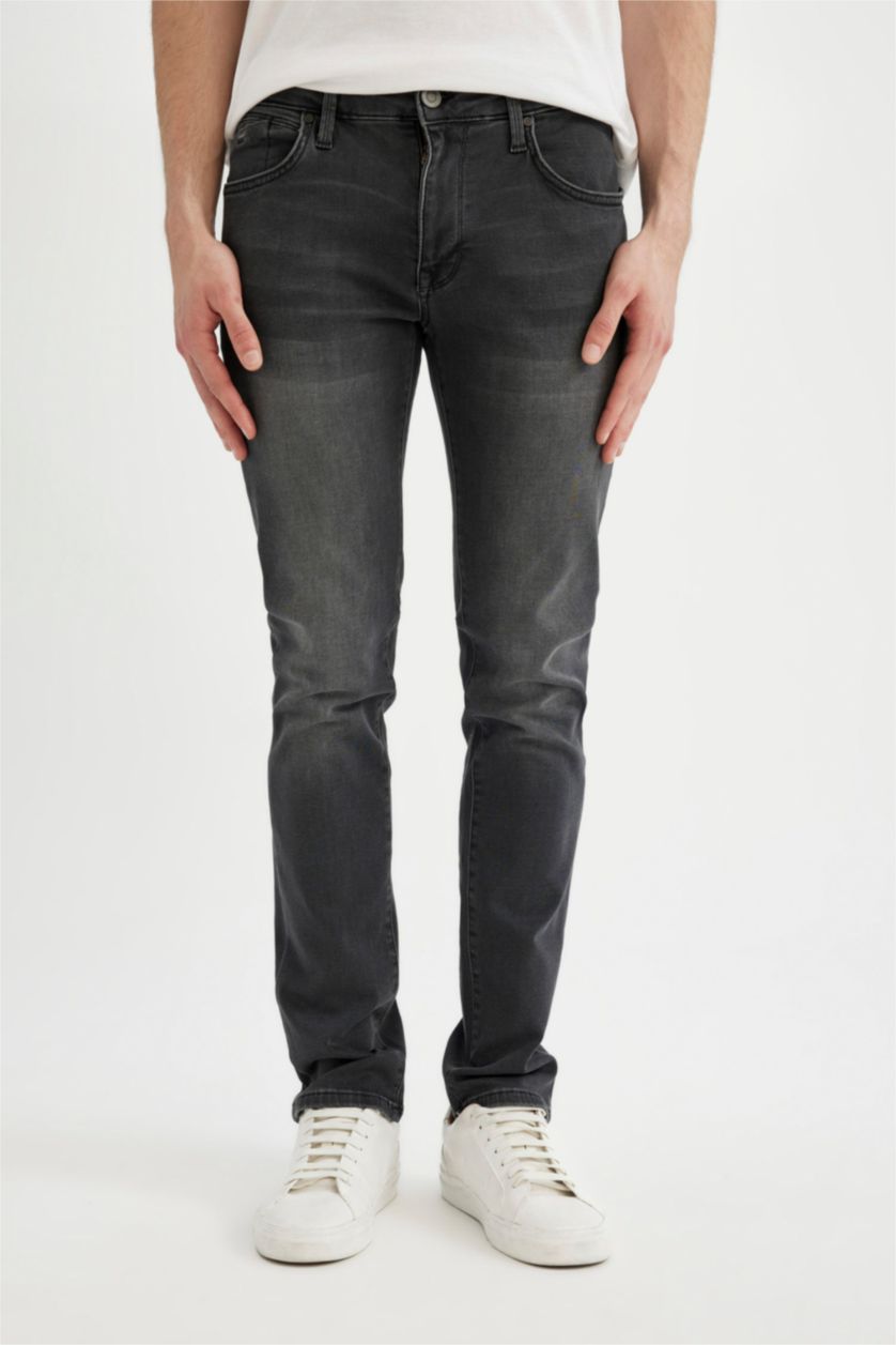 رجالي أنثرا بنطلون جينز بيدرو سليم فيت برجل ضيق وخصر عادي