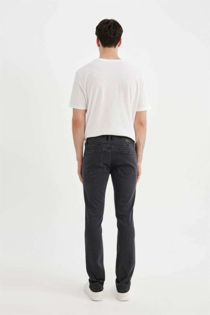 رجالي أنثرا بنطلون جينز بيدرو سليم فيت برجل ضيق وخصر عادي