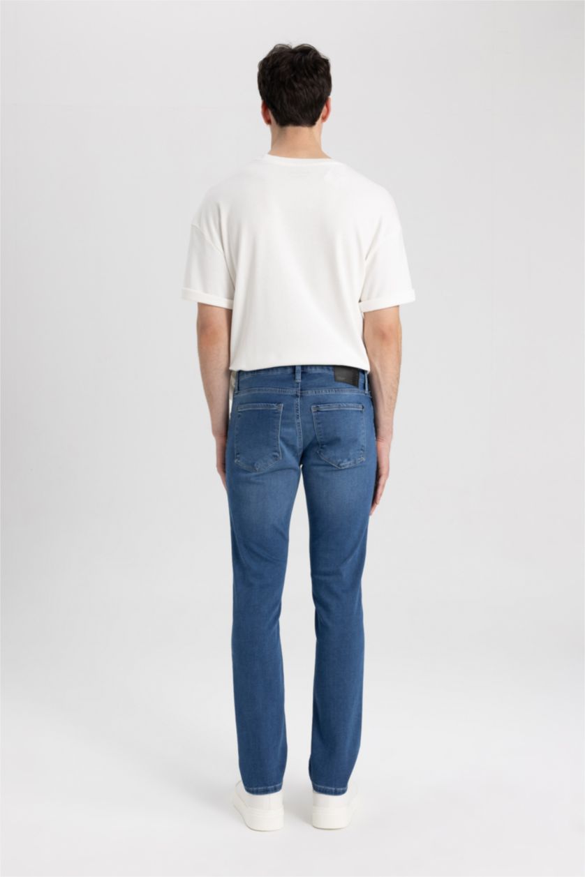 HOMME Bleu PEDRO - Coupe slim en jean