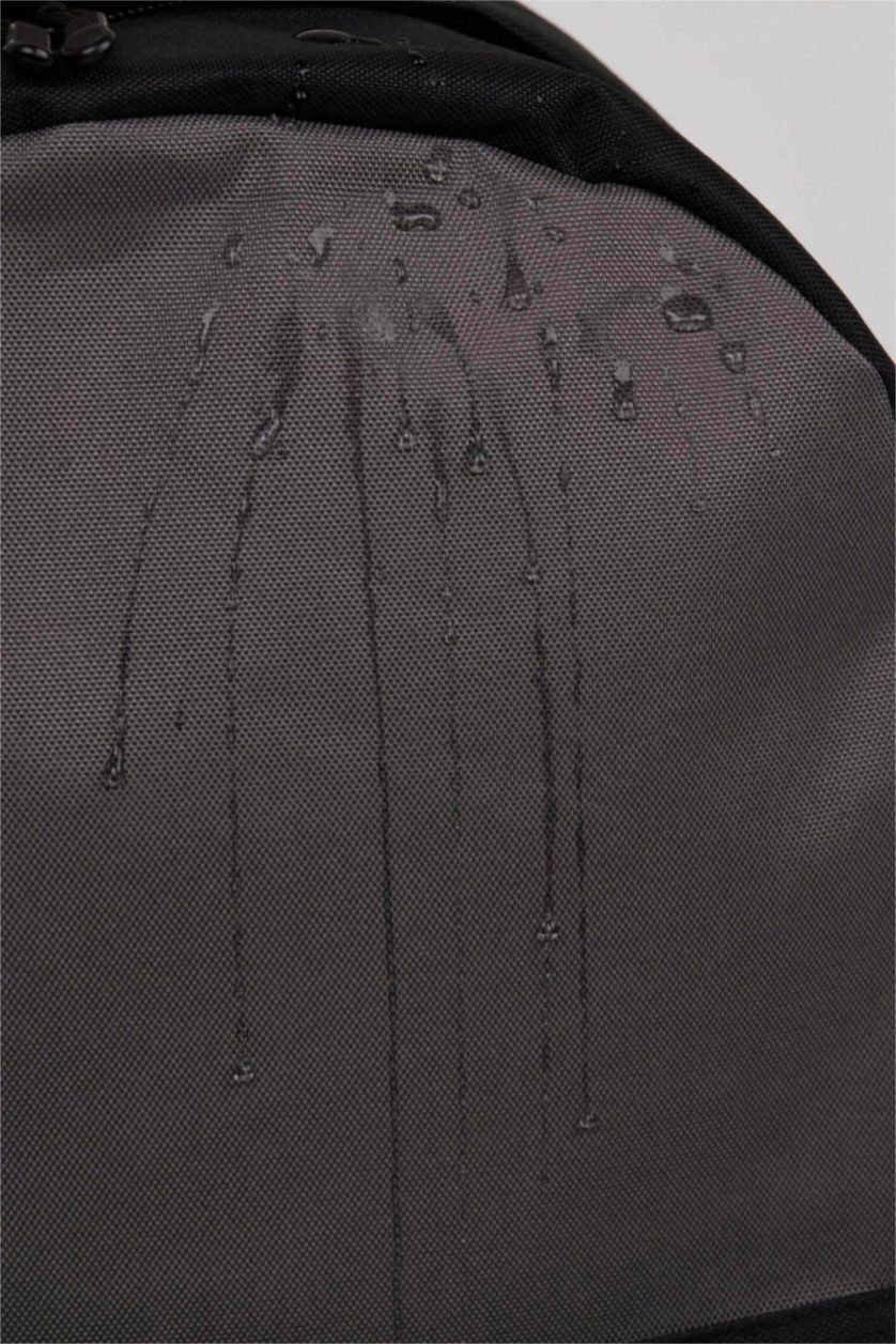 Erkek Çocuk - Genç Erkek Siyah Unisex Basic Düz Okul Sırt Çantası