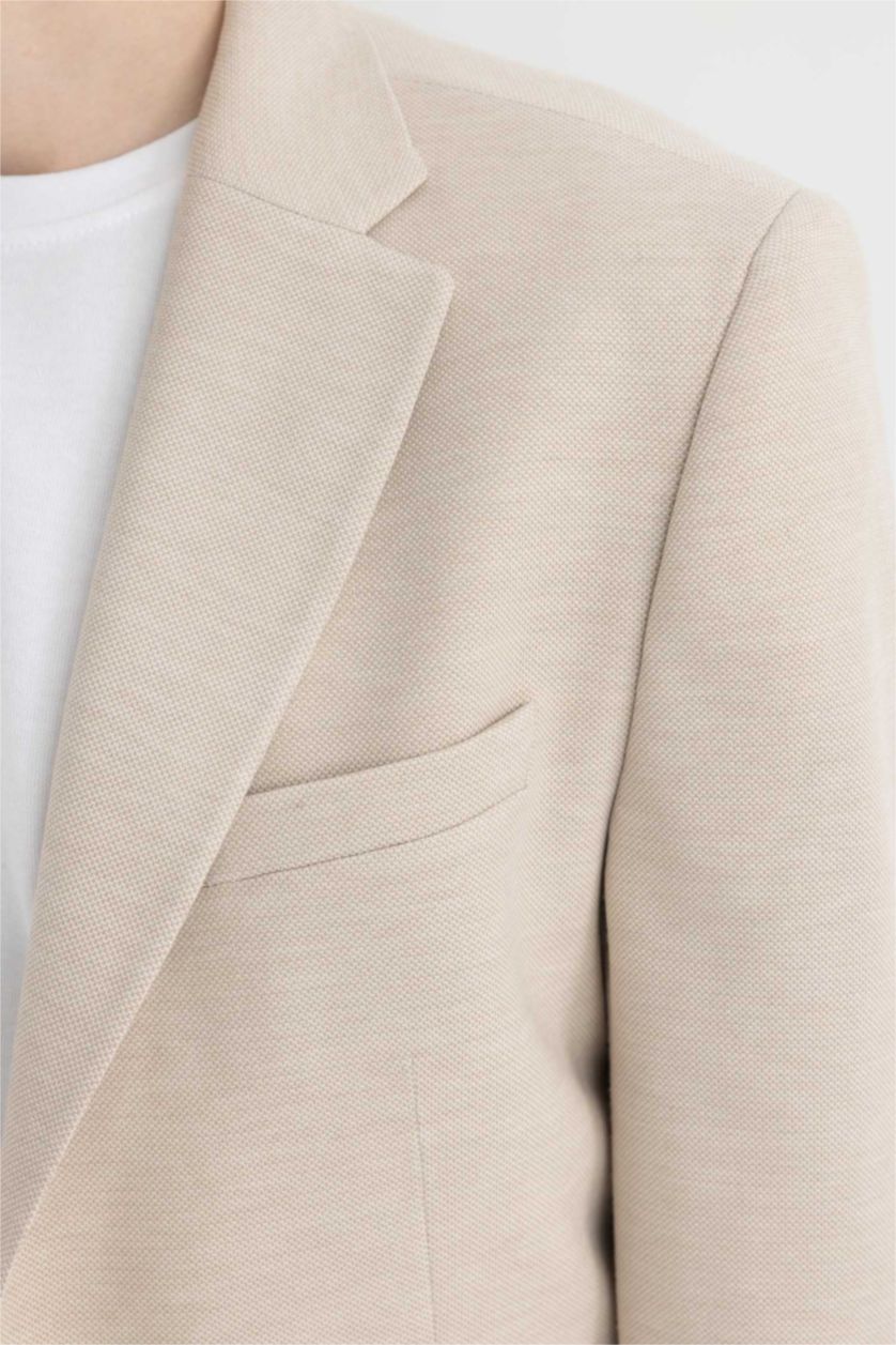 MAN Sand Modern Fit Lined Blazer