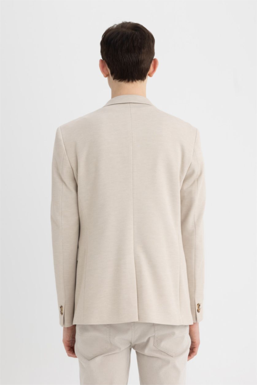 MAN Sand Modern Fit Lined Blazer