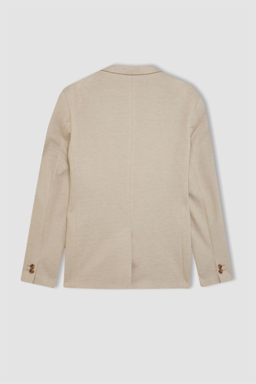 MAN Sand Modern Fit Lined Blazer