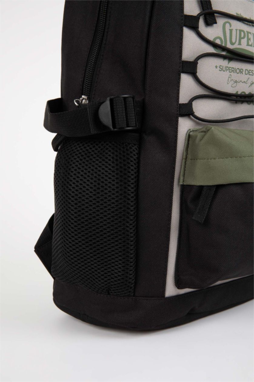 Erkek Çocuk - Genç Erkek Siyah Unisex  Okul Sırt Çantası