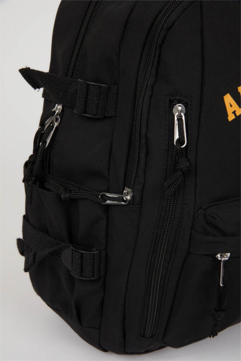 Erkek Siyah Unisex Okul Çantası