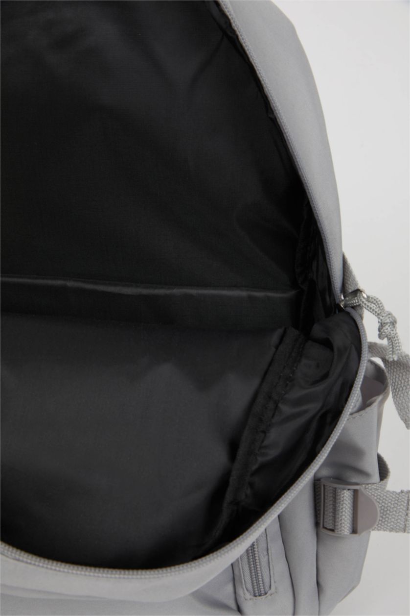 Erkek Gri Unisex Okul Çantası