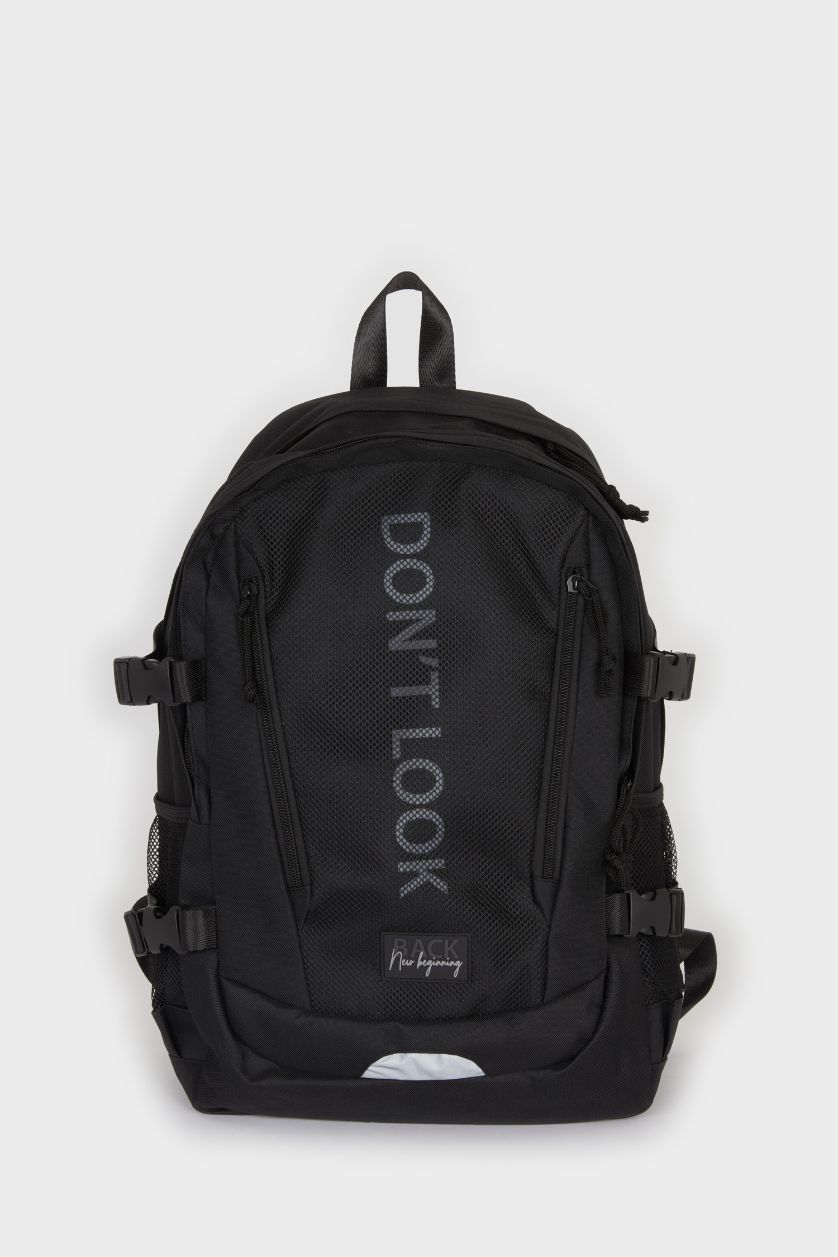 Kız Çocuk - Genç Kız Siyah Unisex Okul Sırt Çantası