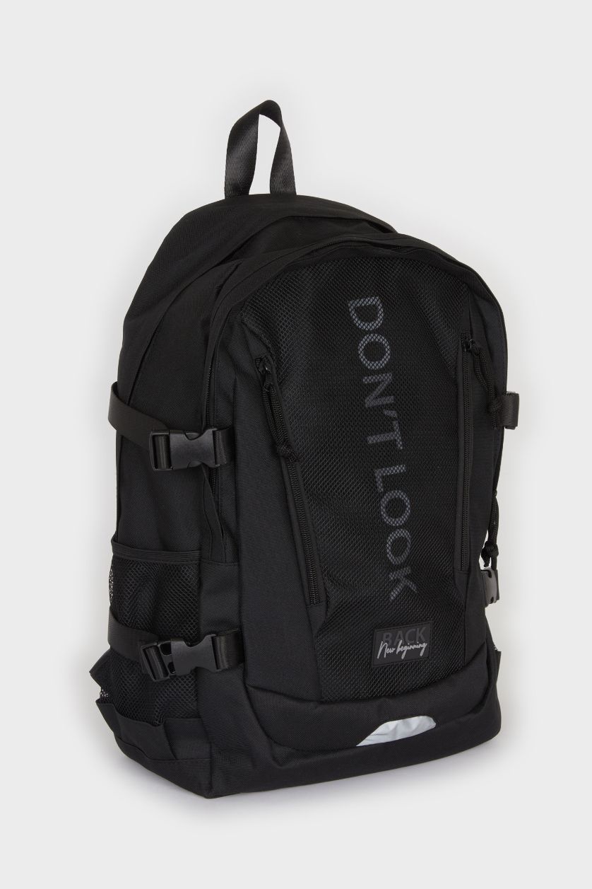 Kız Çocuk - Genç Kız Siyah Unisex Okul Sırt Çantası