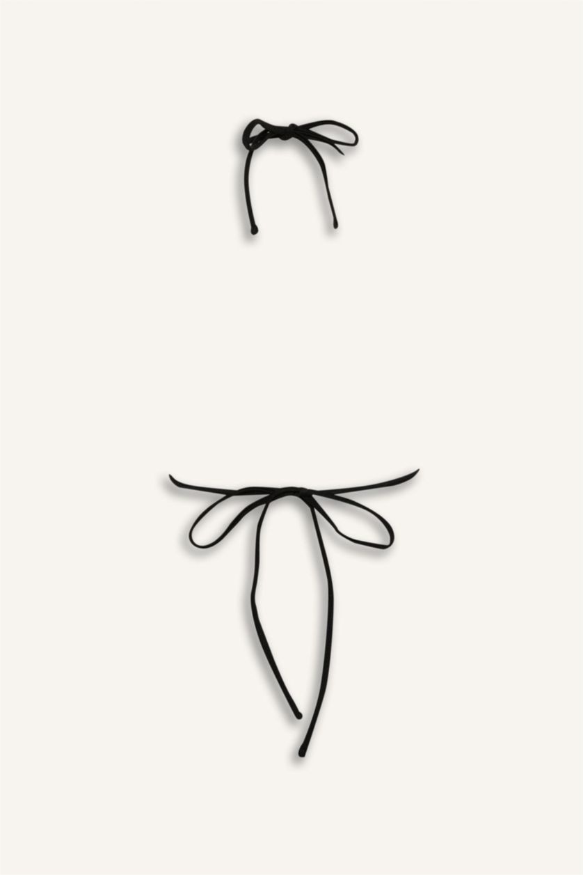 نساء أسود بكيني توب قصة عادية من Declara x DeFacto