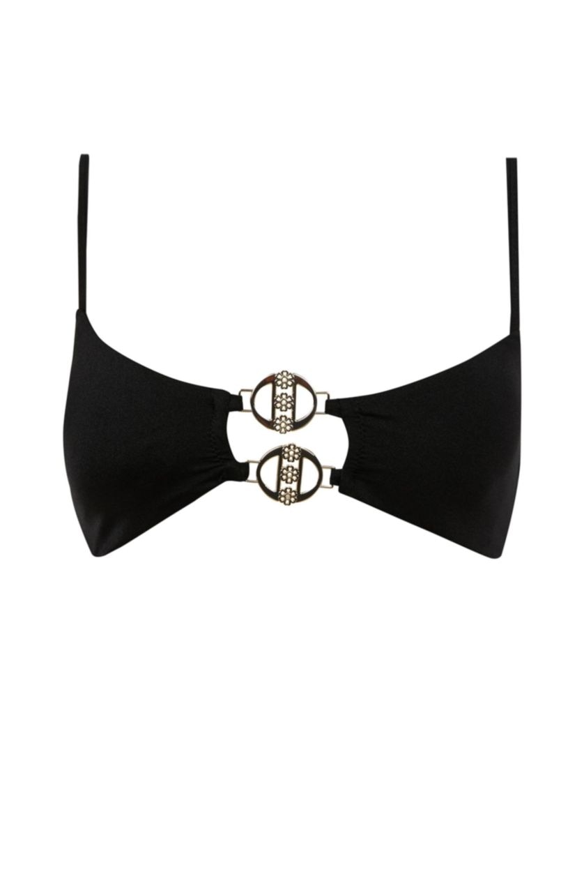 نساء أسود بكيني توب قصة عادية من Declara x DeFacto