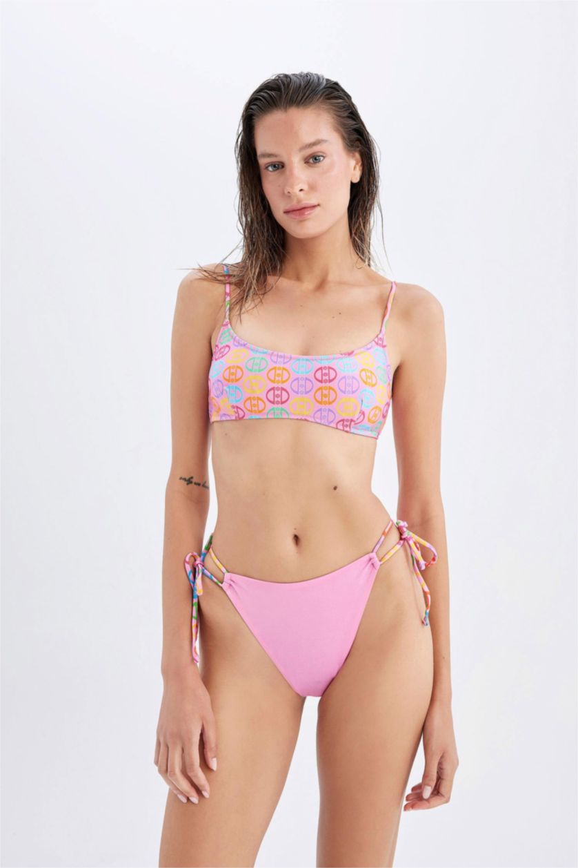 Kadın Pembe Bikini Üstü