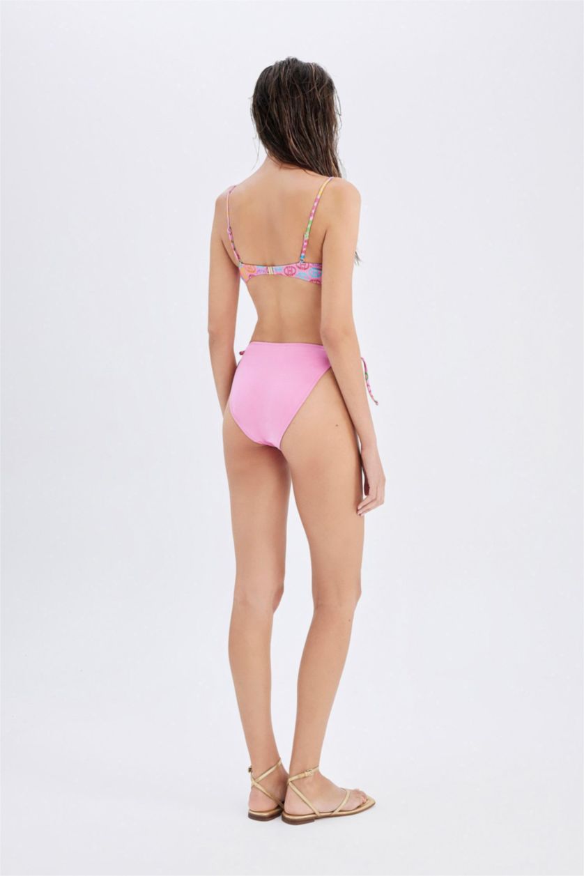 نساء زهري كلوت بكيني قصة عادية Declara x DeFacto