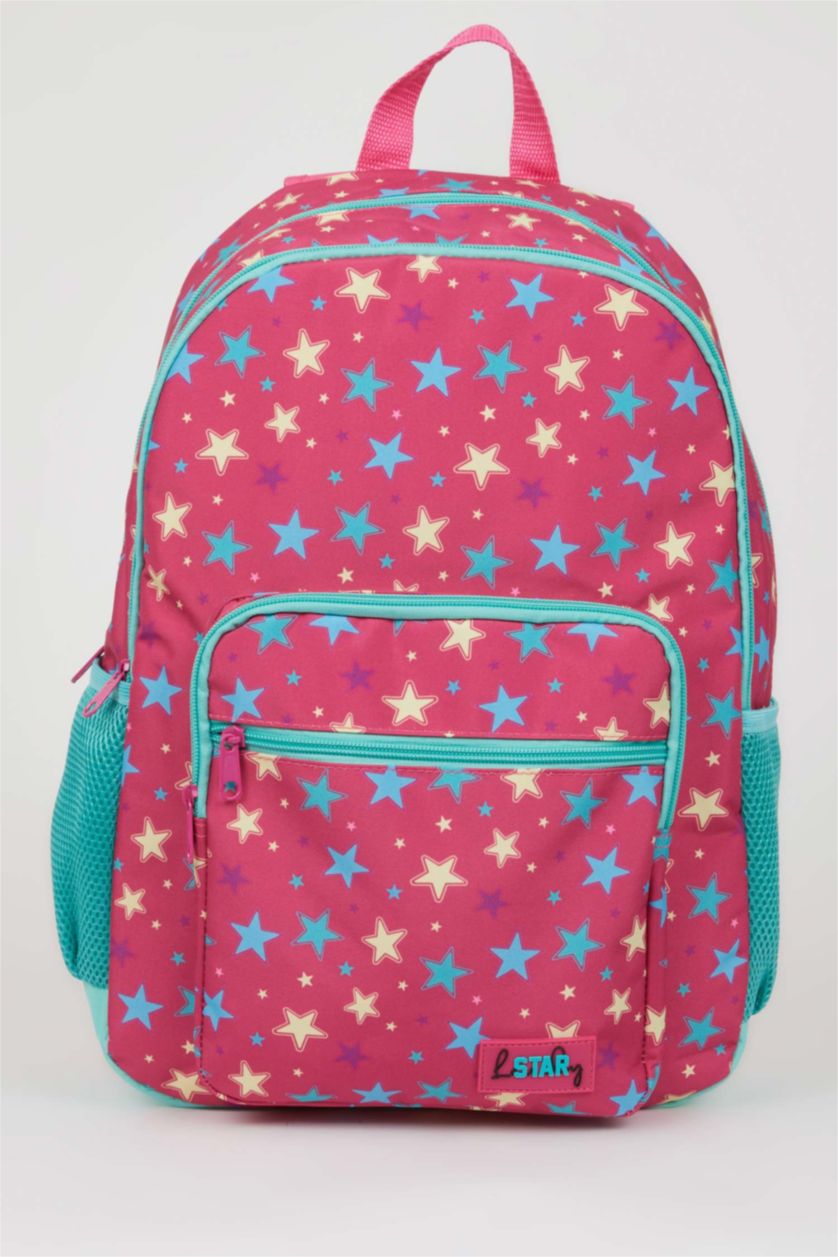 Kız Çocuk - Genç Kız Karma Kız Çocuk Baskılı Okul Sırt Çantası