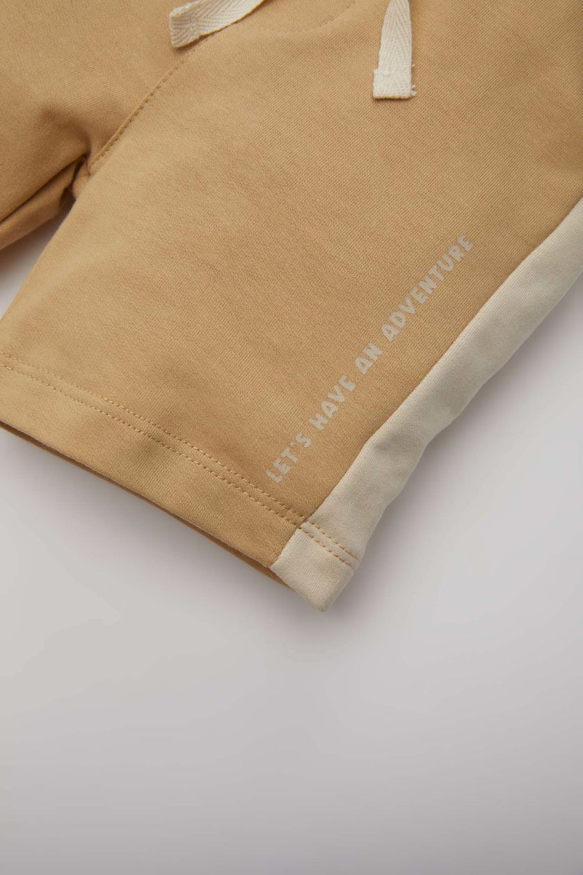 BÉBÉ GARÇON Beige Short imprimé pour bébé garçon