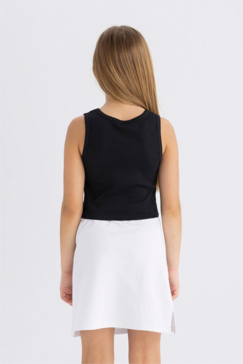 بنات أسود Girl PowerPuff Girls Sleeveless T-Shirt